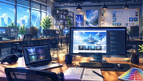 【ゲーム業界向け】Web制作なら夢双合同会社にお任せください｜ゲームの世界観を魅せるサイトづくり