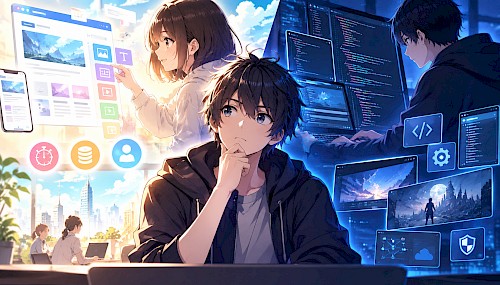 ノーコードVSコード構築｜Webサイト制作はどちらを選ぶべき？メリット・デメリットを徹底比較